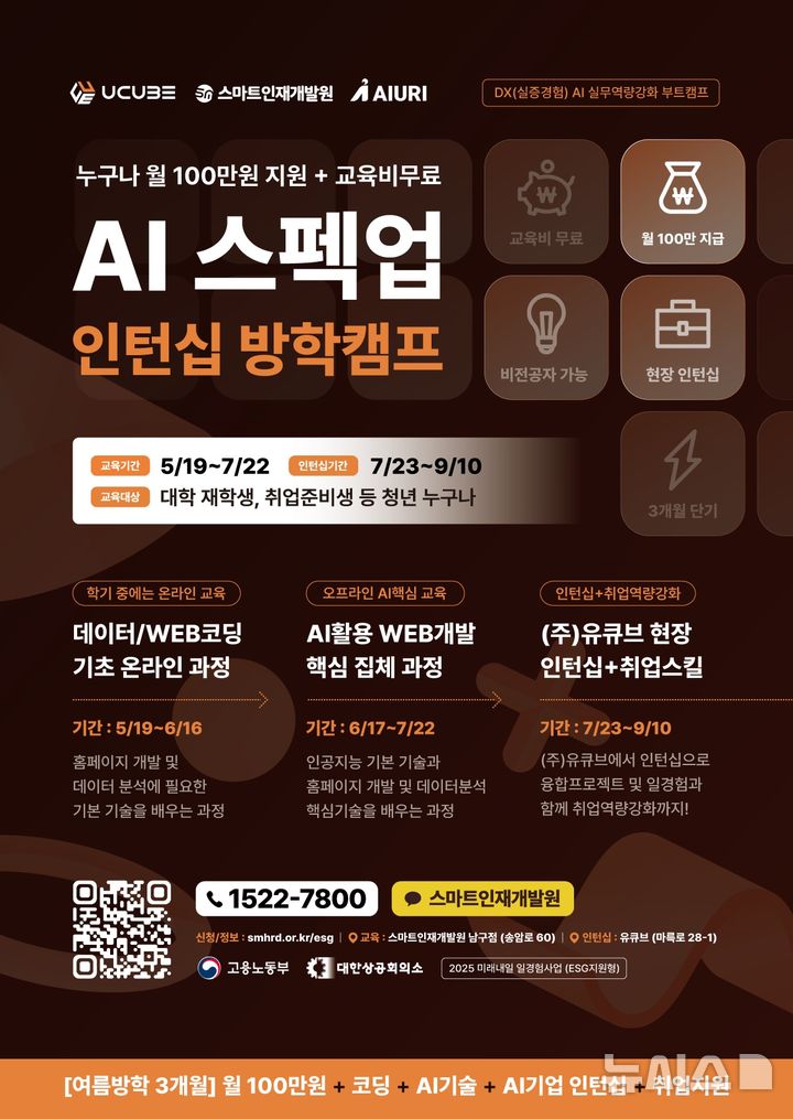 스마트인재개발원, 미래내일 일경험 사업 운영기관 선정