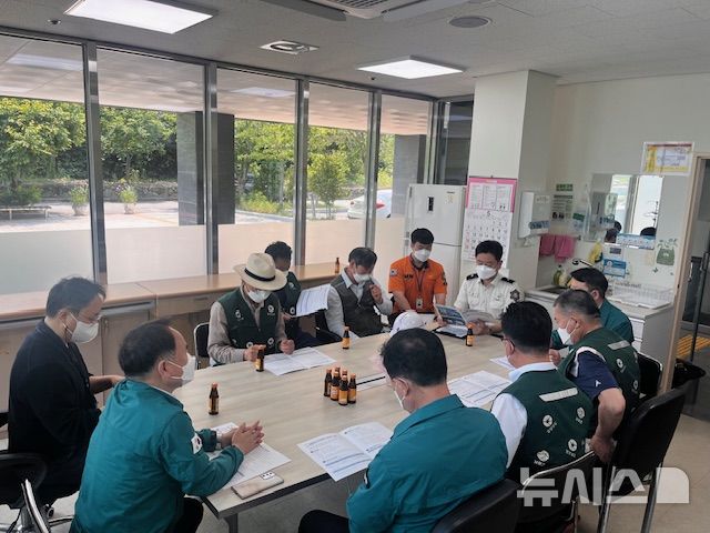 박영규 남해부군수, 남해군립노인전문병원 안전점검