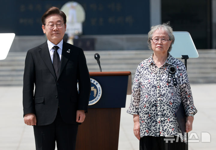 이재명 대통령, 국가유공자 증서 수여