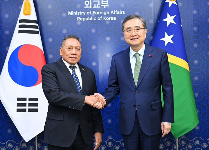 조현, 태평양도서국 외교장관과 연쇄 회담…호주·뉴질랜드와도 약식 회담