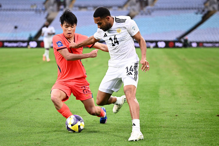 중국, 북중미 월드컵 본선 진출 퀴라소에 2-0 완승