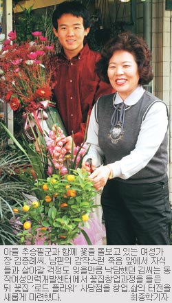 [창간16주년 특집―희망! 이사람] 창업으로 홀로 선 꽃집주인 김종례씨