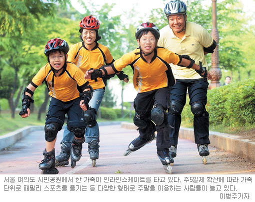 [본격 주5일제 시대] 봉사활동·자기계발 구슬땀 “인생 참맛 만끽”
