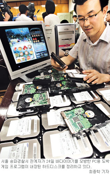 짝퉁 ‘바다이야기’ PC방 침투… 잭팟땐 최고 1600만원
