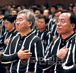 “아버지부터 순결 회복을” 두란노 아버지학교，비전 나이트 행사