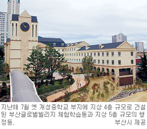‘부산글로벌빌리지’ 지역서 큰 호응… 다양한 영어체험 과정 마련