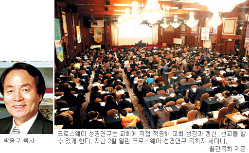 35만명 수료 크로스웨이 성경연구, 부흥 밑거름 자리매김