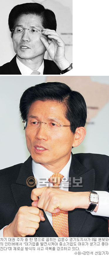 [인人터뷰-광역단체장에게 듣는다] 김문수 경기도지사