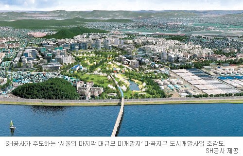 SH공사, 수도권 서부 중추 마곡단지 개발 추진