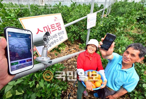 농업 활성화 위한 SK텔레콤 프로젝트 ‘스마트팜’