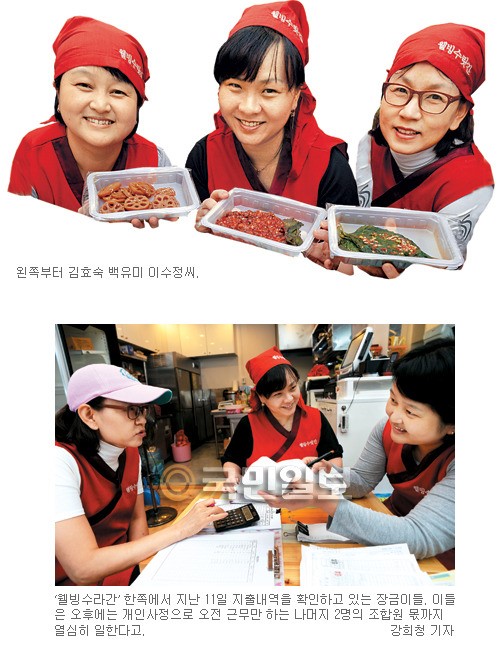 협동조합 세워 반찬가게 오픈, 어렵지 않아요∼