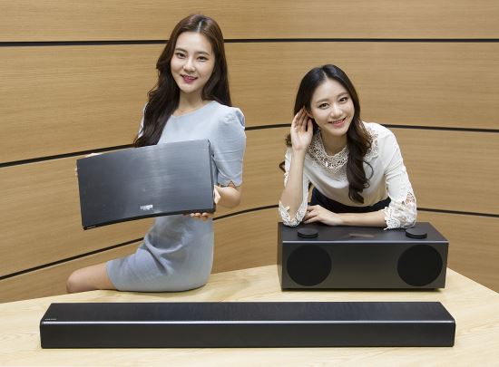 삼성전자, 홈오디오 3종 CES에서 공개