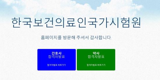 간호사 96%· 약사 91% 합격… 2020년도 국가시험 발표