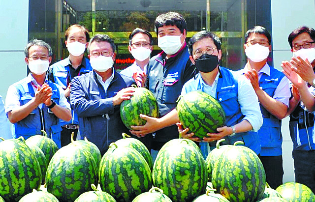 현대모비스, 250개 우수 협력사에 계절 과일 전달