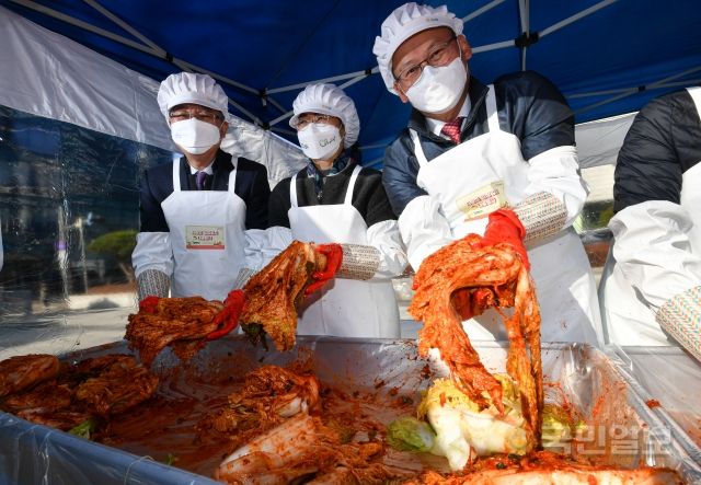 농협, 사랑의 김장김치 나눔행사