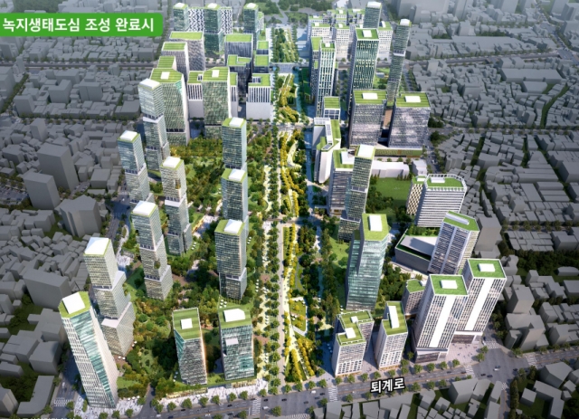 “분노의 눈물” 흘렸던 오세훈, 세운상가 녹지생태도심 만든다