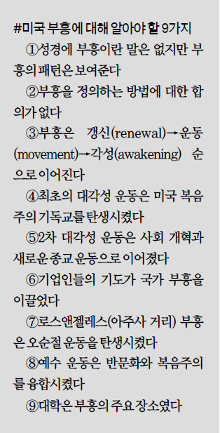 대학은 부흥의 주요 장소… 미국 부흥을 알자