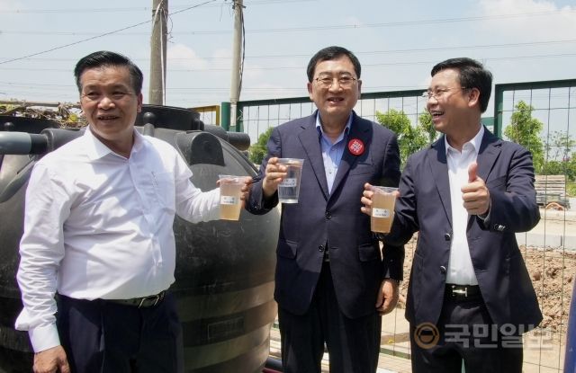 경주시 베트남 물 산업 협력 강화…현지 하수처리장치 준공식 참석