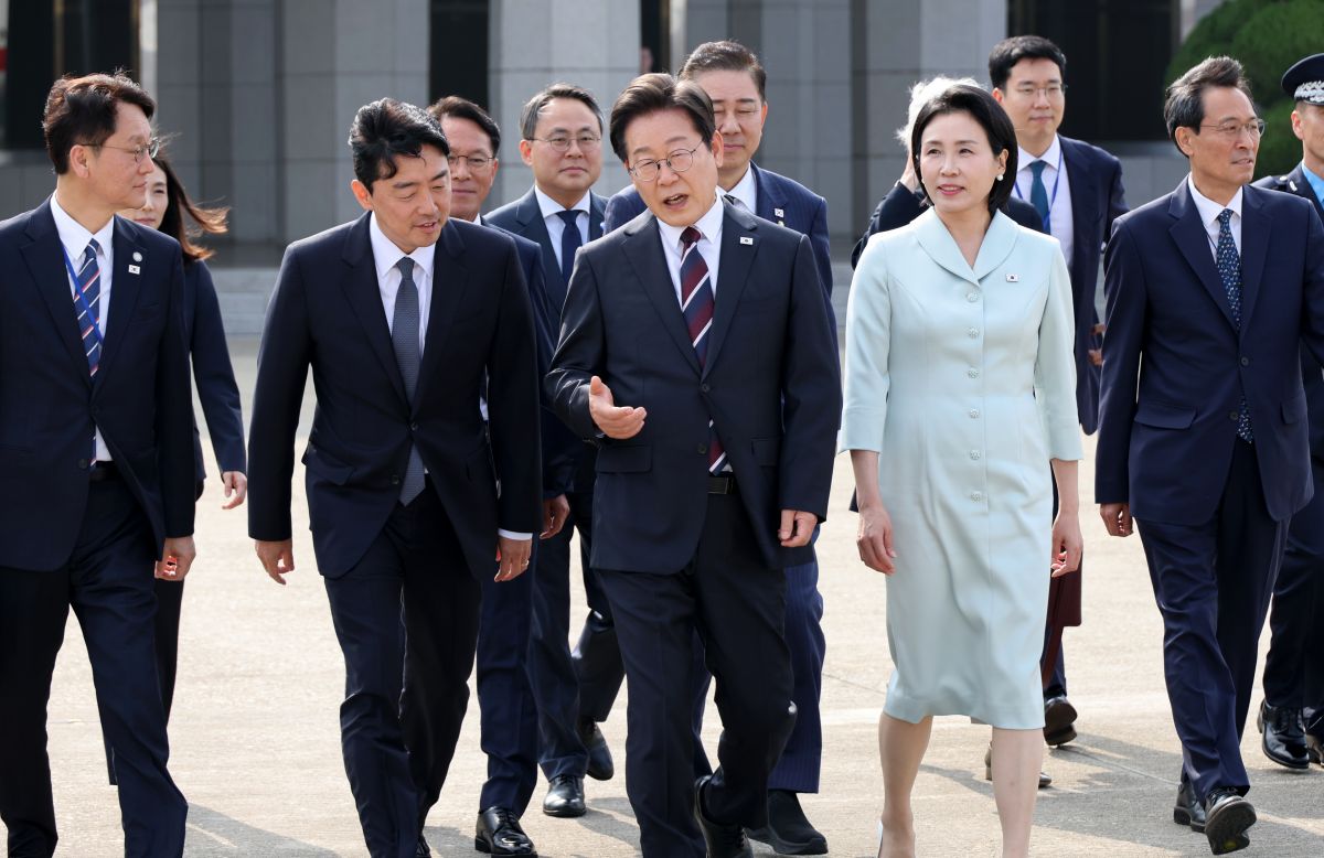 이 대통령, G7 정상회의 참석차 캐나다로 출국 [포착]