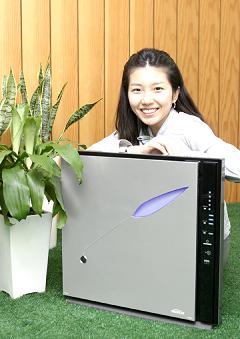 웅진코웨이 깨끗한 공기 눈으로 보세요
