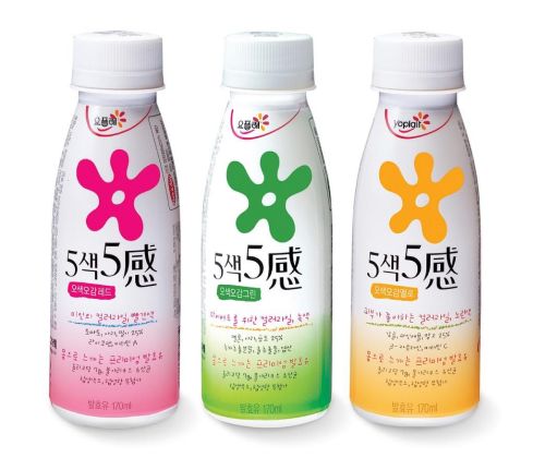 빙그레 ‘5색5감’, ‘컬러 에너지’ 담은 발효유