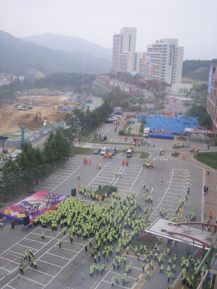 삼성 수련대회에 몰래 들어가보니...