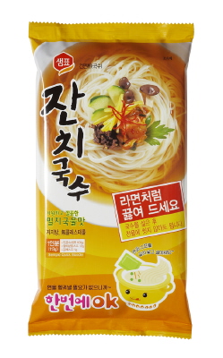 [신상품]샘표식품, 바로먹는 국수3종