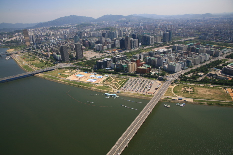 한강중심 도시재편, 부동산시장은...