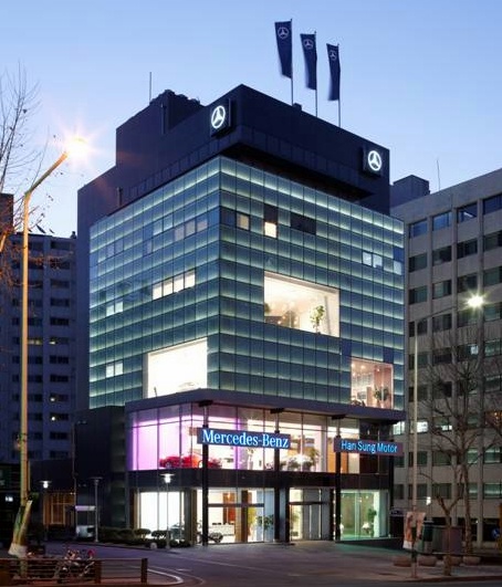 벤츠 코리아, 삼성전시장 확장이전 오픈