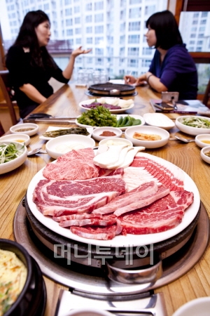 약돌 먹은 한우로 고객에게 건강한 맛을 대접하는