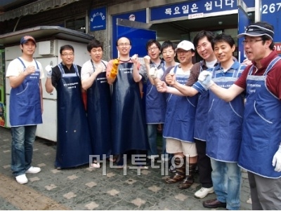 굿센테크날러지, 무료급식봉사로 이웃사랑 실천