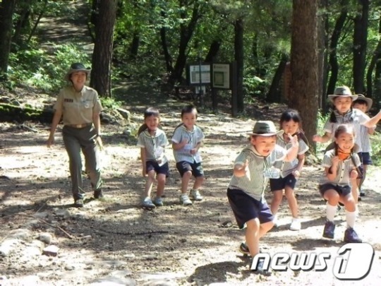 지리산 맹세이골 숲학교프로그램 운영