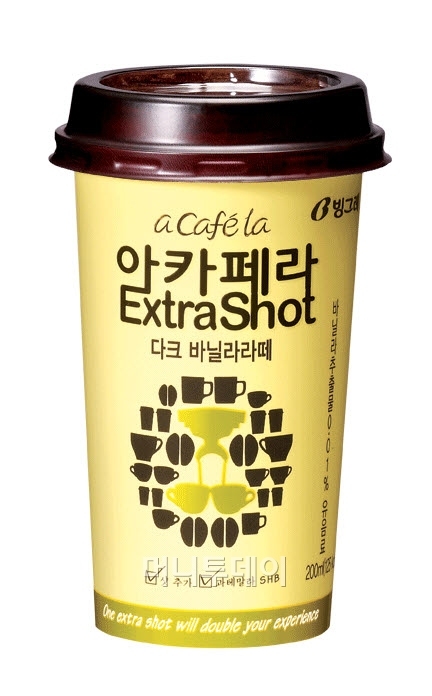 커피 원액 두배로..빙그레 아카페라 엑스트라샷