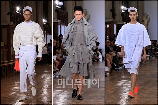제일모직 남성복 준지, 파리컬렉션 참가 호평