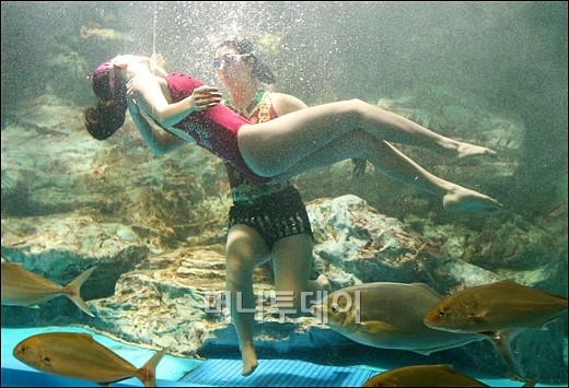 [사진]63씨월드, 수중뮤지컬 인어공주 이야기