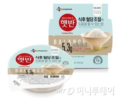 CJ제일제당, 혈당조절 도움주는 햇반 선보여