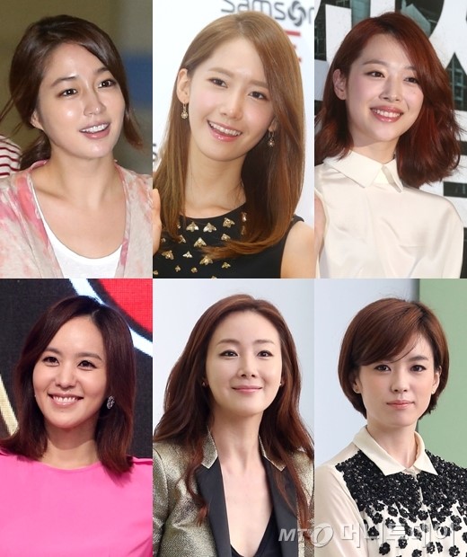 가르마 하나로 간편한 헤어스타일 변신