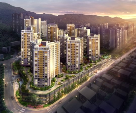 건흥 아파트 배치도