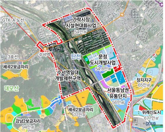 KTX 수서역 그린벨트 해제두고 국토부-서울시 갈등