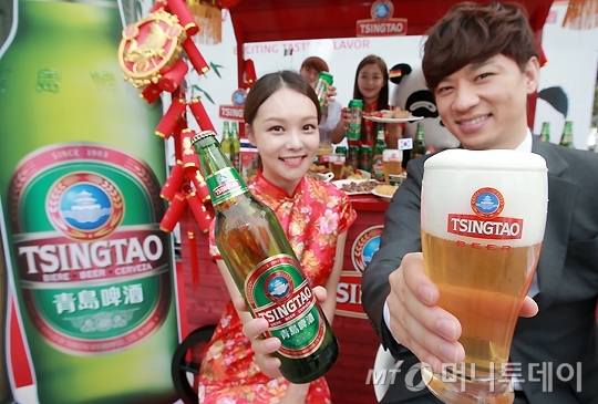 [사진]양꼬치엔 칭따오, 세계 음식과도 잘 어울려요