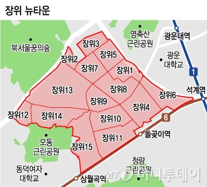 강북권 최대 장위뉴타운 분양스타트…유망구역은?