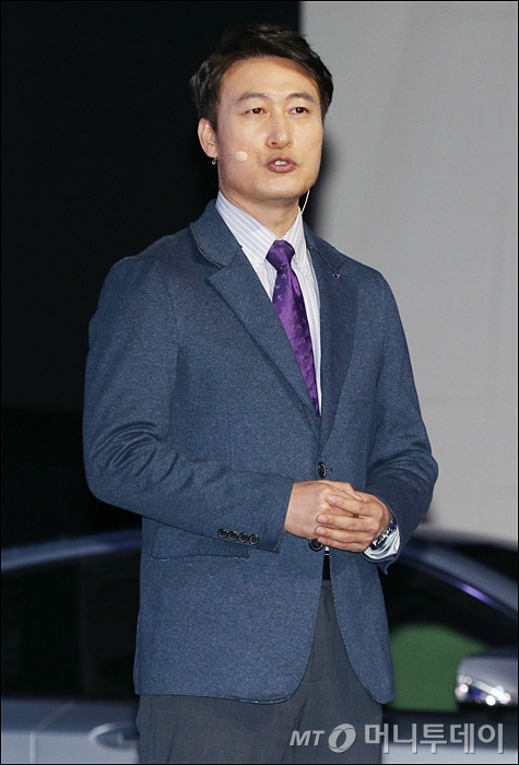 [사진]인사말하는 이창환 인피니티 코리아 대표