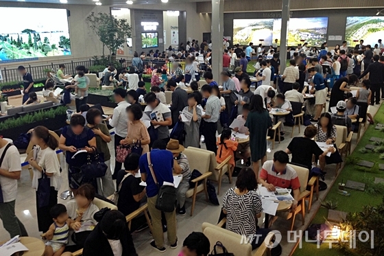 동탄 레이크자이 더 테라스 평균  26.3대 1로 청약마감