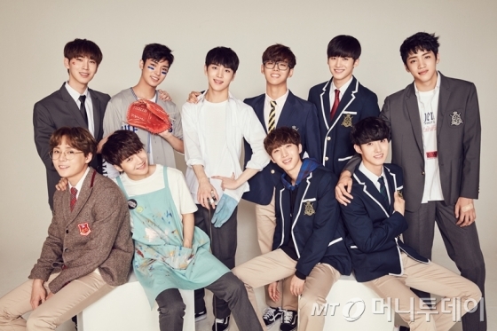 펜타곤, 日 K팝 주간 차트 안착..방탄소년단·엑소와 어깨