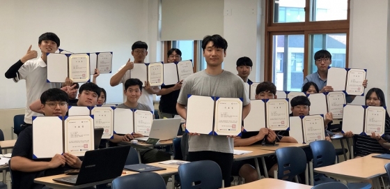 ㈜기업가정신, ICT 옴니채널 유통물류 전문인력 양성 수료식