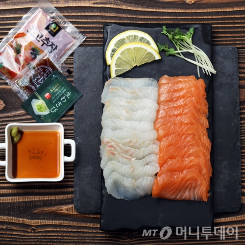 GS프레시에서 숙성회 맛보세요 