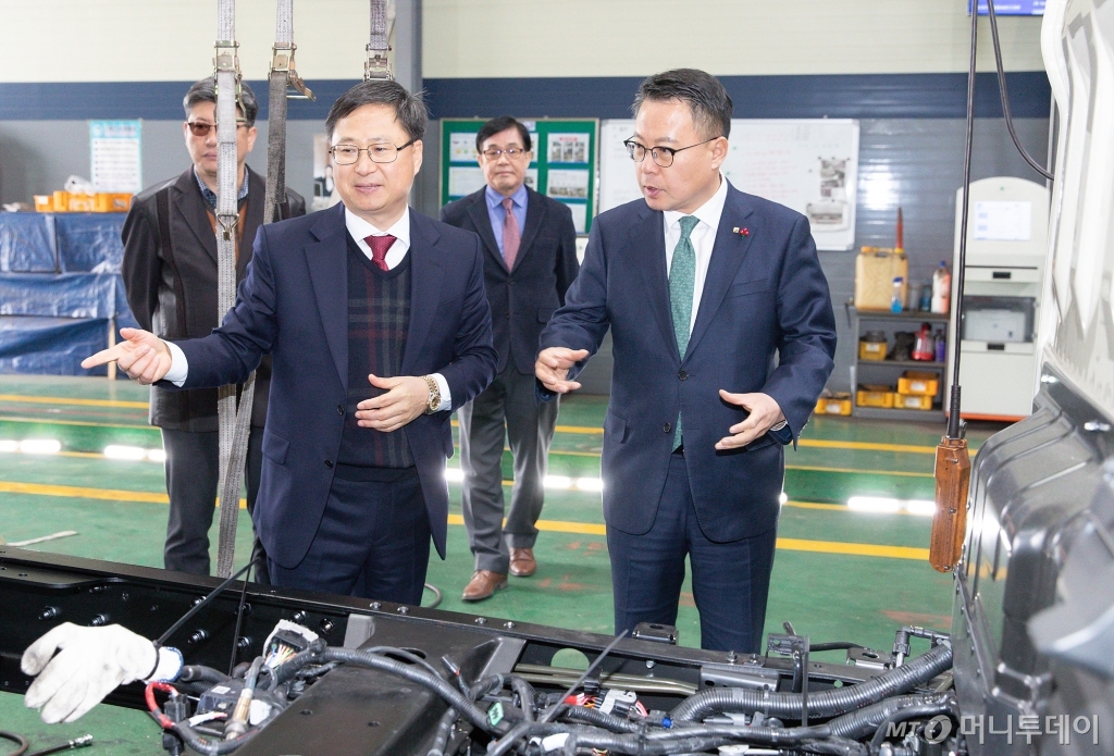 송종욱 광주은행장, 중소기업 현장 애로사항 청취