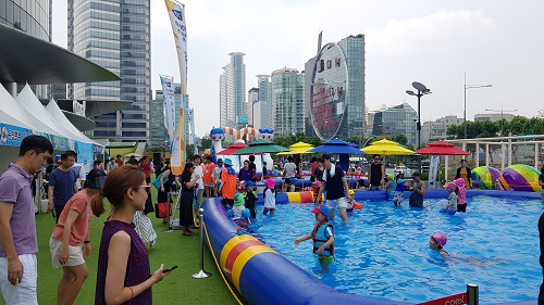 이벤트머치모아, 코엑스등 ‘POP-UP Swimming Pool’ 프로그램 행사 진행