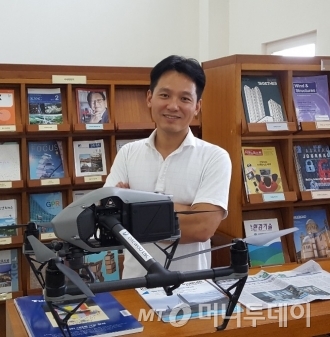 취미로 띄운 드론, 건설기술 현장서 훨훨