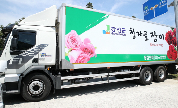 강진군, ‘화훼 1번지’도약 위한 장미 저온유통체계 구축